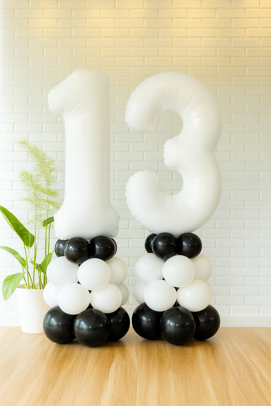 Number Balloon Towers (Set of 2)